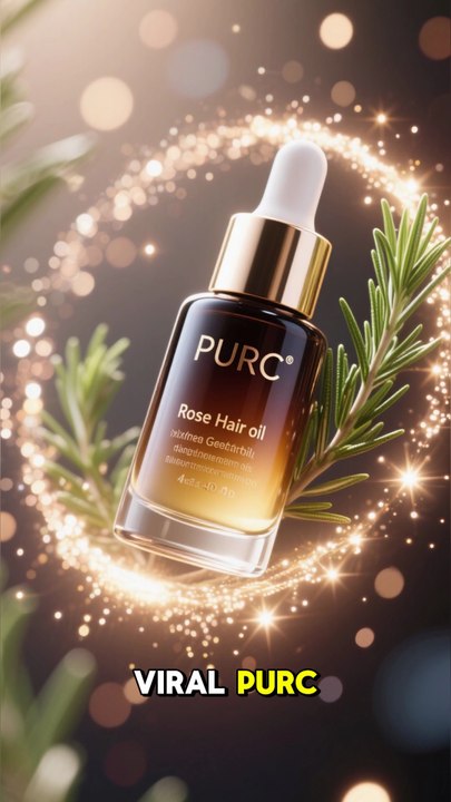 PURC Rosemary Oil for Hair Growth Men Women Scalp Treatment Anti Hair Loss Essential Fast Grow Oil Hair Care Beauty Health 50ml