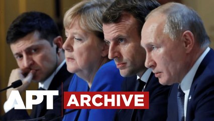 Watch: Zelensky Laughs and Mocks Putin During 2019 Minsk Talks With Merkel and Macron | APT