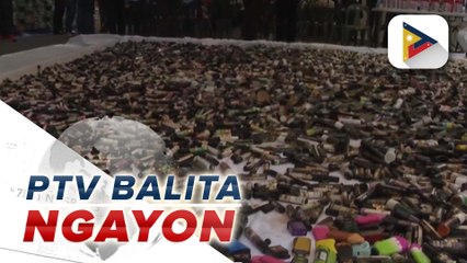 BIR, winasak ang halos 450-K na units ng illegal vape products