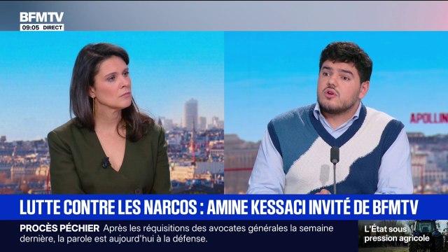 Narcotrafic: Amine Kessaci, frère de Medhi Kessaci, estime que cela fait des années que le point de bascule a été franchi