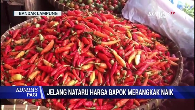 Jelang Nataru Harga Bapok Merangkak Naik