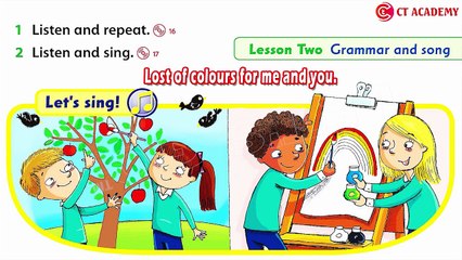 FAMILY AND FRIENDS STARTER - UNIT 1: WHAT COLOUR IS IT?