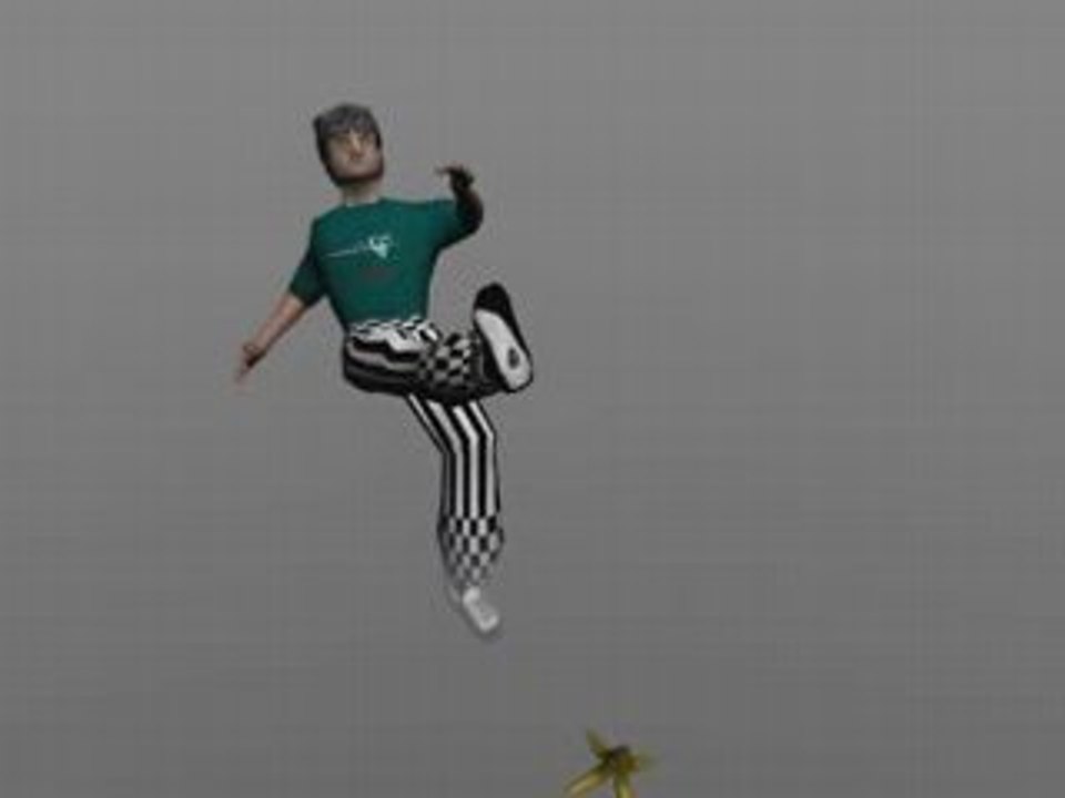 3d animation test banana