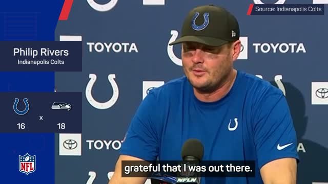 Rivers narrowly misses out on fairytale NFL return