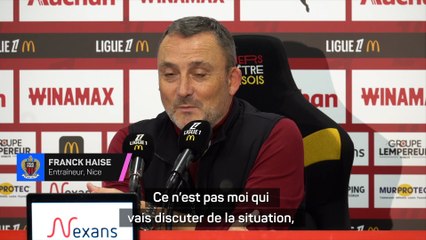 Haise : "Je ne peux pas faire grand-chose de plus"