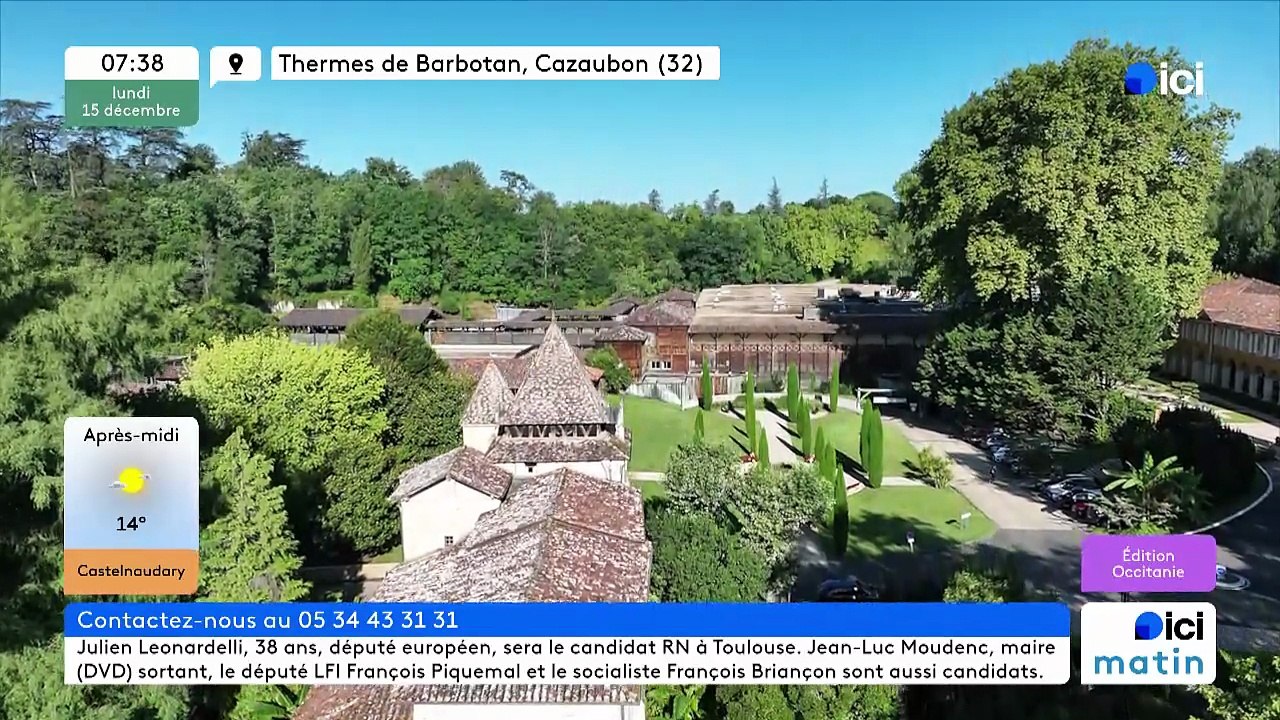 15/12/2025 - ici matin par ici Occitanie en vidéo