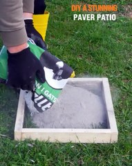 Craft a paver patio for summer gatherings!