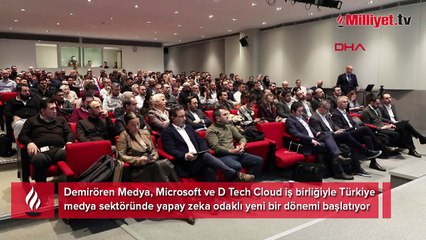 Demirören Medya'da yapay zeka devrimi! Microsoft ve D Tech Cloud ile dönüşüm başladı