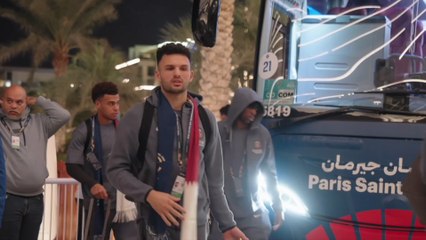 Les joueurs du PSG sont arrivés à Doha !