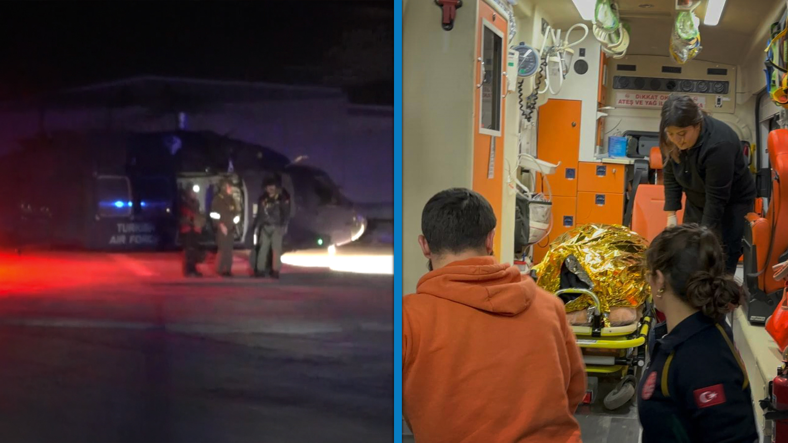 Hasandağı’nda mahsur kalan iki üniversite öğrencisi kurtarıldı