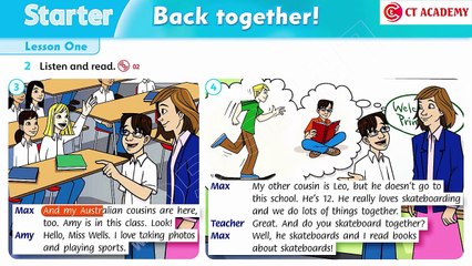 FAMILY AND FRIENDS 4 - Unit Starter: BACK TOGETHER