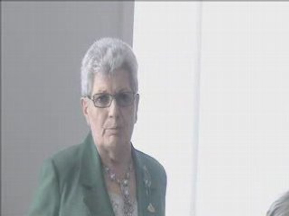 Raymonde Garreau, présidente des "Ainés ruraux"