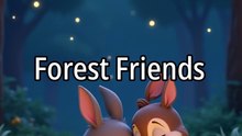 Forest Friends rabit and squirrel (1)