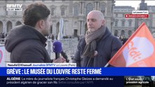 Grève au Louvre: "Un ras-le-bol général", selon Alexis Firitche, secrétaire général de la CFDT-Culture