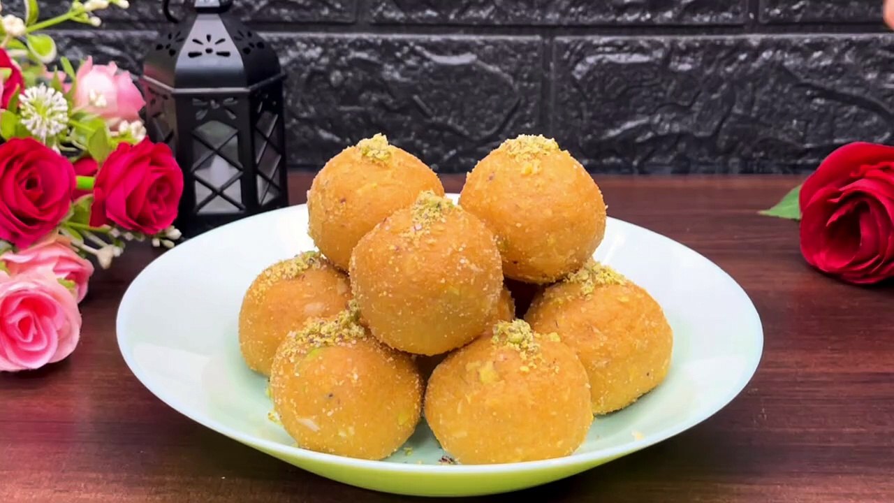 Halwai Style Besan ke  Laddu at Home｜Danedar Besan ke Ladoo ka Asaan Tarika