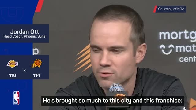 'We're with him!' - Ott supports Brooks after emotional ejection from Lakers loss