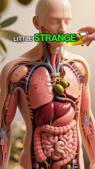 1 Spoon of Olive Oil Before Bed