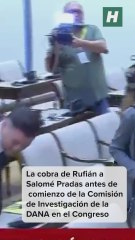 La cobra de Gabriel Rufián a Salomé Pradas