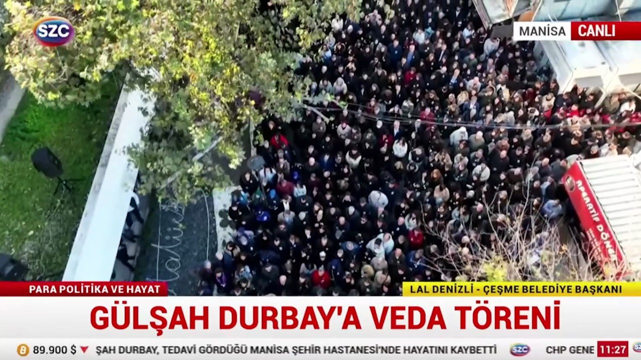 Manisa Gülşah Durbay'ı son yolculuğuna uğurladı