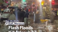 Flash Floods Kill Atleast 37 In Morocco