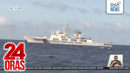 PCG vessel na naghahatid ng ayuda sa mga Pilipinong mangingisda hinabol, dinikitan at tinangkang harangin ng China | 24 Oras