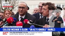 Collège incendié à Dijon: 