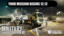 Military Logistics Simulator Official Release Date Trailer