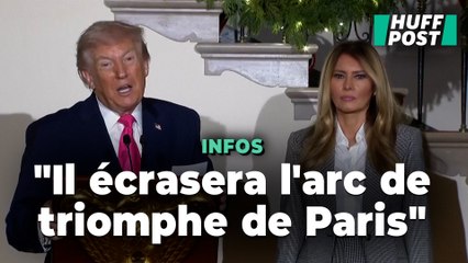 Donald Trump veut « écraser » l’Arc de Triomphe de Paris avec son projet
