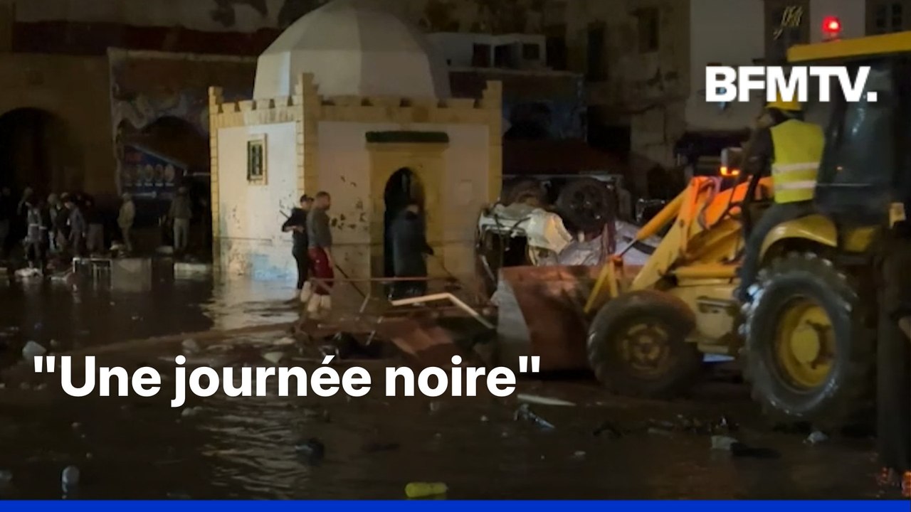 "Une journée noire": au moins 37 morts dans des crues soudaines à Safi, sur la côte atlantique du Maroc