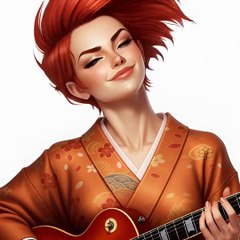 "Play the electric guitar" This video was generated by the AI, Grok Imagine. #ai #video #guitar