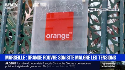 Après deux semaines de fermeture, Orange rouvre son site à Marseille