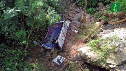 Dieciséis estudiantes y un conductor mueren en accidente de autobús en Colombia