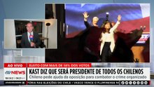 José Antonio Kast é eleito presidente do Chile com 58% dos votos