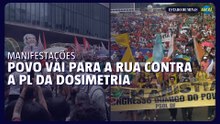 Manifestantes se reuniram no último domingo (14) contra a PL da Dosimetria