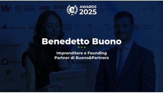 Benedetto Buono, Founding Partner di Buono&Partners, ai Money Awards 2025