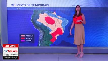 Previsão do Tempo: Alerta de chuvas fortes e deslizamentos em SP