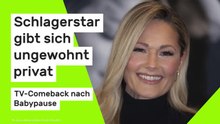 Helene Fischer: TV-Comeback nach Babypause - Schlagerstar gibt sich ungewohnt privat