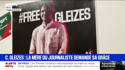 La mère du journaliste français Christophe Gleizes a adressé une demande de grâce au président algérien