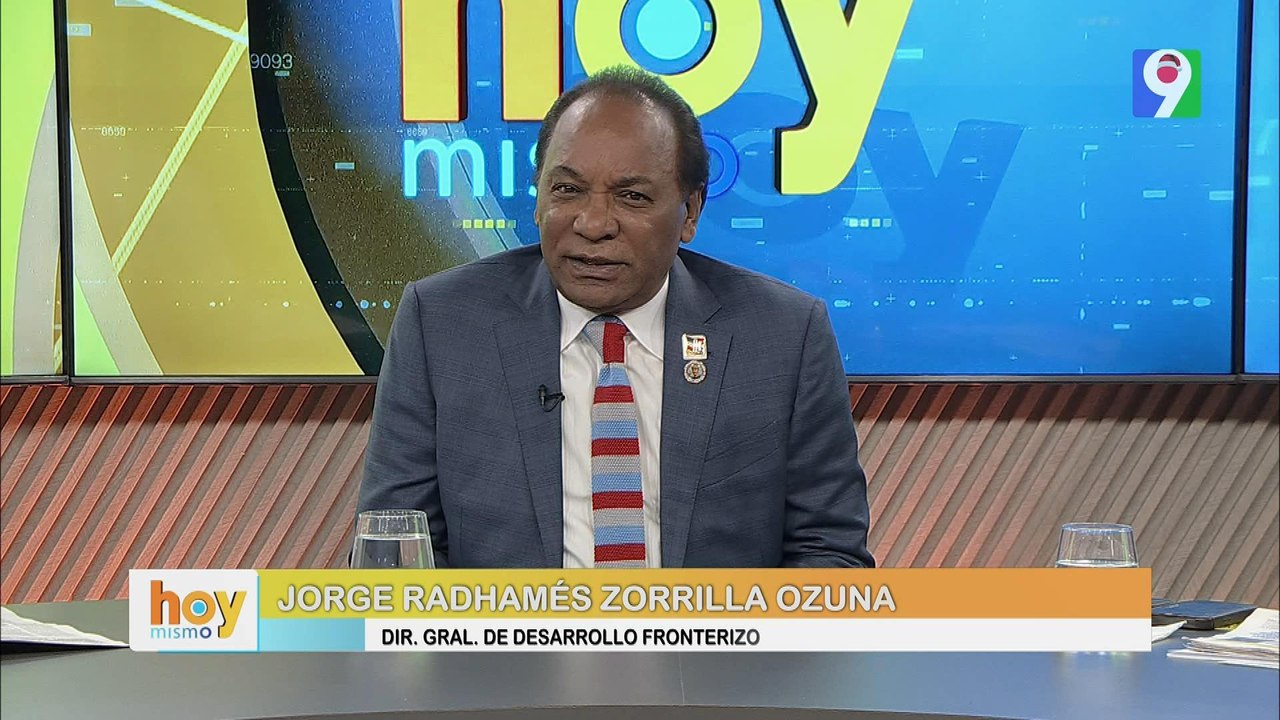 Contundente entrevista con Jorge Radhames Zorrilla en Hoy Mismo