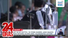 Giit ni SP Sotto - 'di pork barrel ang MAIFIP; nais niyang alisin ang 'guarantee letter' | 24 Oras
