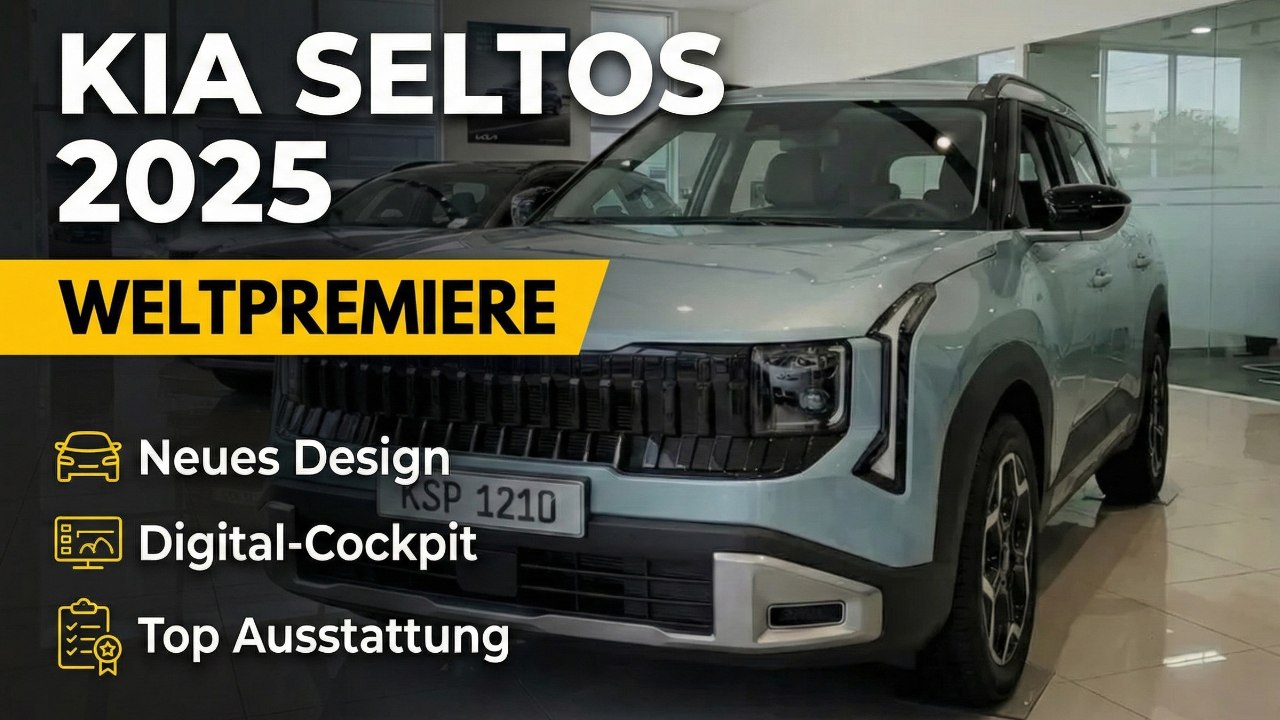Alles zum neuen Kia Seltos 2025 – kompakt & ausführlich