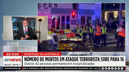 Sobe para 16 o número de mortos em tiroteio na Austrália