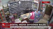 Avcılar’da markette parasını düşüren kuryeyi sosyal medya sayesinde buldu