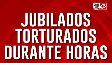 Delincuentes torturaron por varias horas a pareja de jubilados