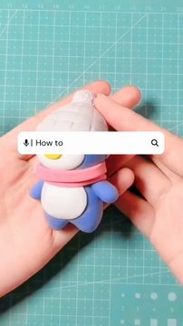 Cute Penguin Clay Art 🐧 | Mini Polymer Clay Penguin Tutorial | Satisfying Craft