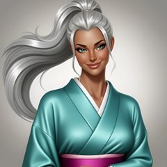 “A woman wearing a kimono” This video was generated by the AI, Grok Imagine. #aivideo #kimono #着物