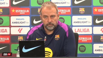 Flick habla sobre las protestas del Real Madrid por el arbitraje en La Liga