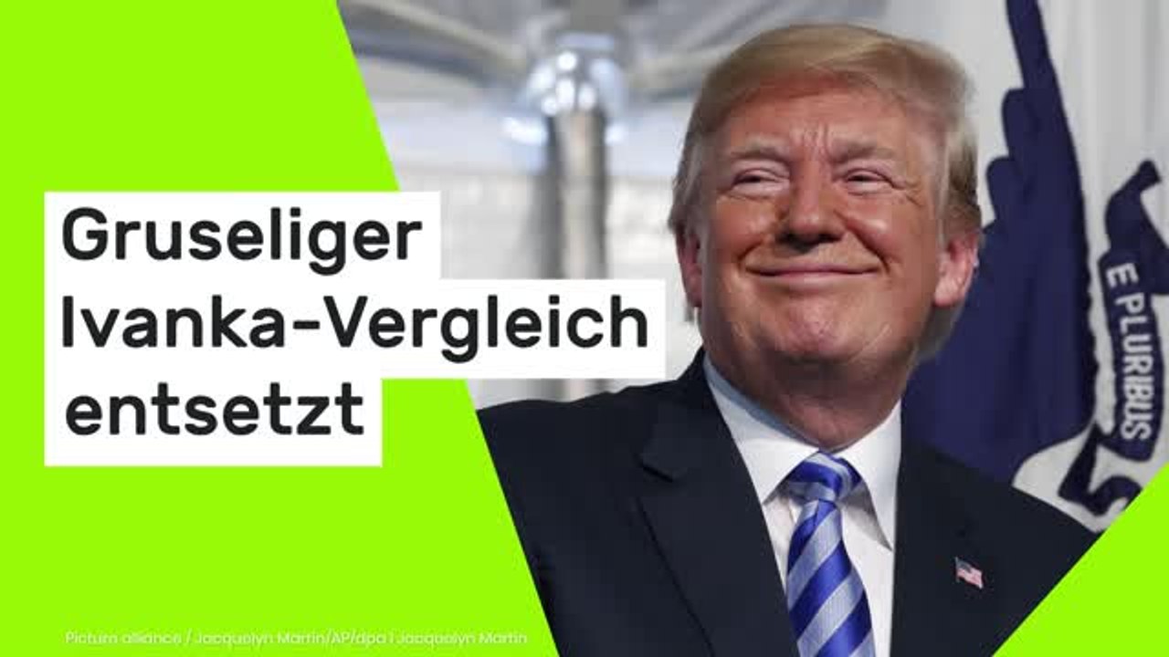 Donald Trump: Gruseliger Ivanka-Vergleich entsetzt - 'The Don' sieht plötzlich doppelt