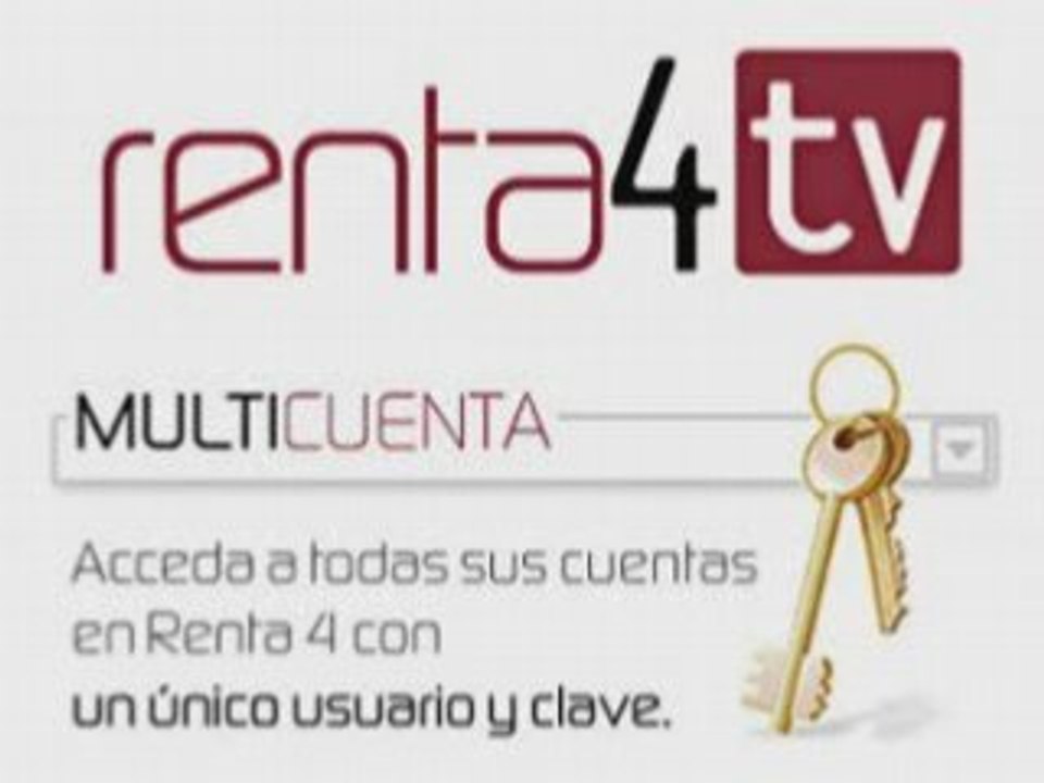Renta 4 Lanza su servicio Multicuenta