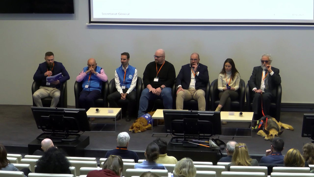 Colloque national relatif aux chiens guides ou d'assistance et lancement de l'OBAC